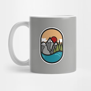 The Mountain Peak Mug